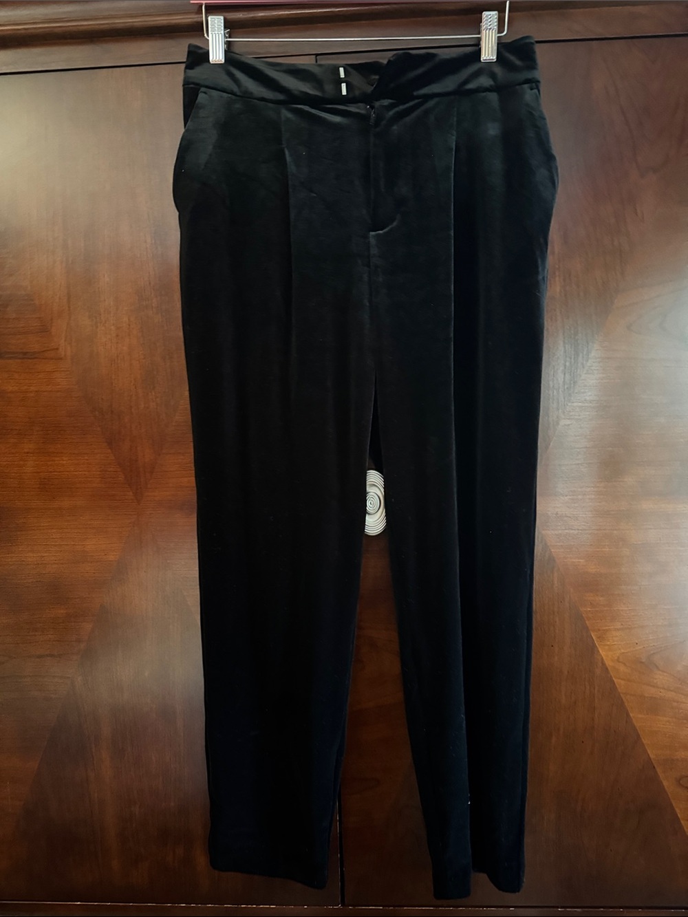 INC International Concepts Black Cropped Dress Pants